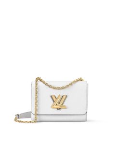 Donna Louis Vuitton Borse Con Catenella E Clutches | Twist Mm Bianco