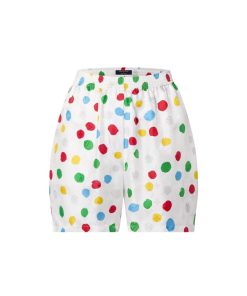 Donna Louis Vuitton Gonne E Shorts | Lv X Yk Shorts Morbidi Con Motivo Painted Dots