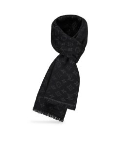 Uomo Louis Vuitton Sciarpe | Sciarpa Monogram Classic Nero