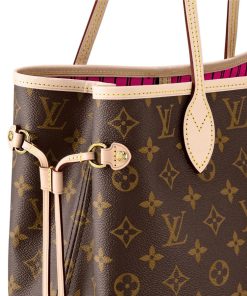 Donna Louis Vuitton Borse A Spalla E Borse A Tracolla | Neverfull Mm Rosa Peonia