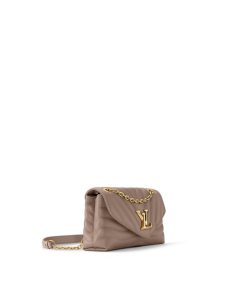 Donna Louis Vuitton Borse Con Catenella E Clutches | Borsa New Wave Chain Mm Tortora