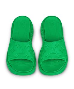 Donna Louis Vuitton Mule E Slider | Mule Bassa Pool 55 Verde