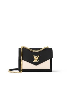 Donna Louis Vuitton Borse A Spalla E Borse A Tracolla | Borsa Mylockme Chain Crema/Nero