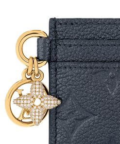 Donna Louis Vuitton Portacarte E Portachiavi | Porta Carte Di Credito Lv Charms