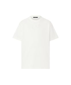 Uomo Louis Vuitton T-Shirt E Polo | T-Shirt Con Iniziali Lv Impresse Blanc Optique