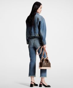 Donna Louis Vuitton Denim | Giacca In Jeans Stone-Washed