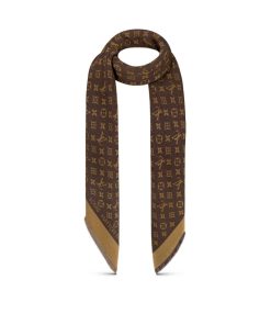 Donna Louis Vuitton Scialli E Stole | Scialle Monogram Denim Marrone