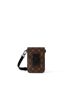 Uomo Louis Vuitton Icone Monogram | Portafoglio Indossabile S-Lock Vertical