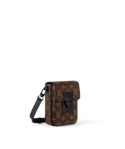 Uomo Louis Vuitton Icone Monogram | Portafoglio Indossabile S-Lock Vertical