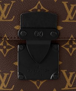 Uomo Louis Vuitton Icone Monogram | Portafoglio Indossabile S-Lock Vertical