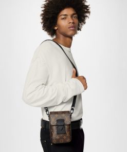 Uomo Louis Vuitton Icone Monogram | Portafoglio Indossabile S-Lock Vertical