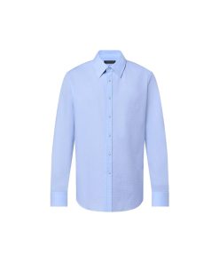 Uomo Louis Vuitton Camicie | Camicia Slim A Maniche Lunghe