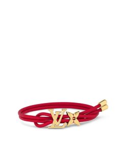 Donna Louis Vuitton Bracciali | Bracciale Lv Bloom Rosso