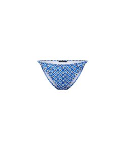 Donna Louis Vuitton Costumi | Parte Inferiore Bikini Con Motivo Monogram Flower Tile Blu