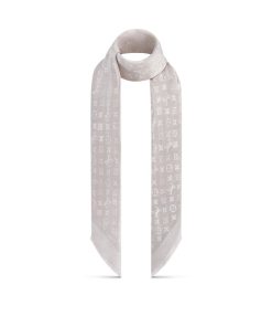 Donna Louis Vuitton Scialli E Stole | Scialle Monogram Classic Grigio Perla