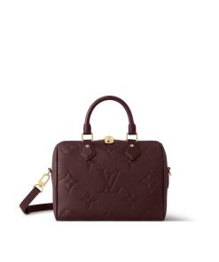 Donna Louis Vuitton Selezione Di Borse In Pelle | Speedy Bandouliere 25 Vinaccia