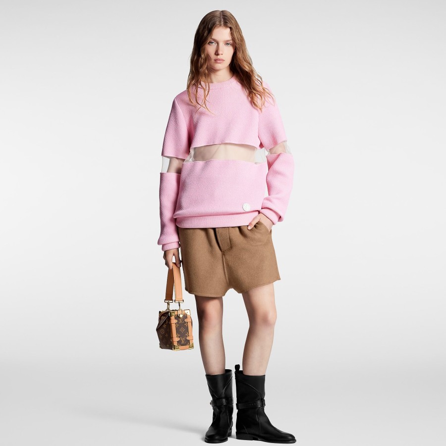 Donna Louis Vuitton Gonne E Shorts | Shorts Stile Boxer In Cammello