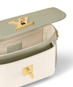 Donna Louis Vuitton Selezione Di Borse In Pelle | Borsa Lockme Tender Asnieres Green/Milky White