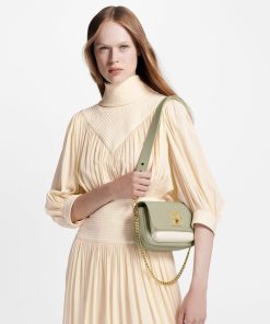 Donna Louis Vuitton Selezione Di Borse In Pelle | Borsa Lockme Tender Asnieres Green/Milky White