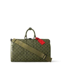 Uomo Louis Vuitton Icone Monogram | Keepall Bandouliere 45