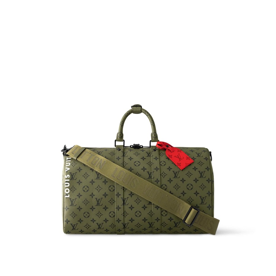 Uomo Louis Vuitton Icone Monogram | Keepall Bandouliere 45