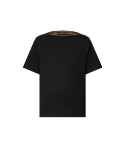 Donna Louis Vuitton Camicie E T-Shirt | T-Shirt Con Scollo A Barchetta E Zip