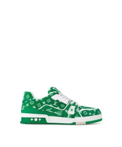 Uomo Louis Vuitton Sneakers | Sneaker Lv Trainer Verde