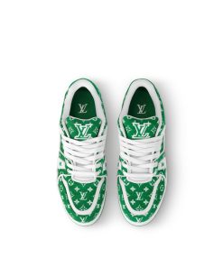 Uomo Louis Vuitton Sneakers | Sneaker Lv Trainer Verde