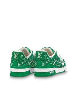 Uomo Louis Vuitton Sneakers | Sneaker Lv Trainer Verde