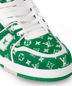 Uomo Louis Vuitton Sneakers | Sneaker Lv Trainer Verde