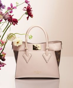 Donna Louis Vuitton Totes | Borsa Tote On My Side Pm Greige