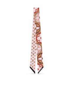 Donna Louis Vuitton Foulard In Seta E Bandeaux | Bandeau Lv Duality Beige