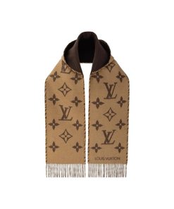 Donna Louis Vuitton Sciarpe | Sciarpa Con Cappuccio Tigergram