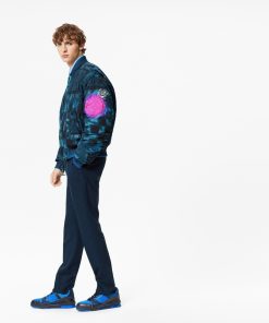 Uomo Louis Vuitton Capispalla E Cappotti | Bomber Con Motivo Damier Salt