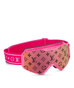 Donna Louis Vuitton Occhiali Da Sole | Maschera Da Sci Lv Fuchsia