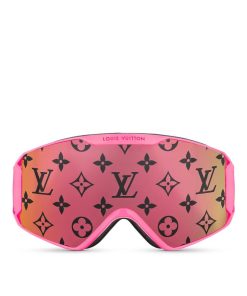 Donna Louis Vuitton Occhiali Da Sole | Maschera Da Sci Lv Fuchsia