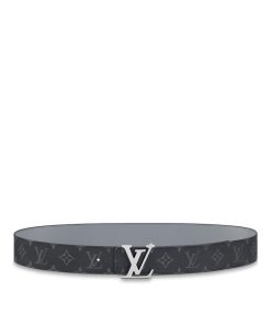 Uomo Louis Vuitton Cinture | Cintura Lv Initiales 40 Mm Reversibile