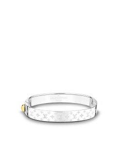 Donna Louis Vuitton Bracciali | Bracciale Rigido Nanogram Palladium