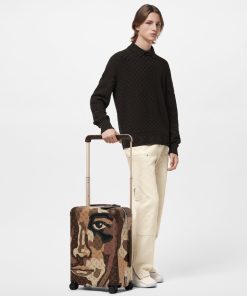 Uomo Louis Vuitton Valigie Con Rotelle | Trolley Horizon 55