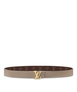 Donna Louis Vuitton Cinture | Cintura Lv Initiales 30 Mm Reversibile