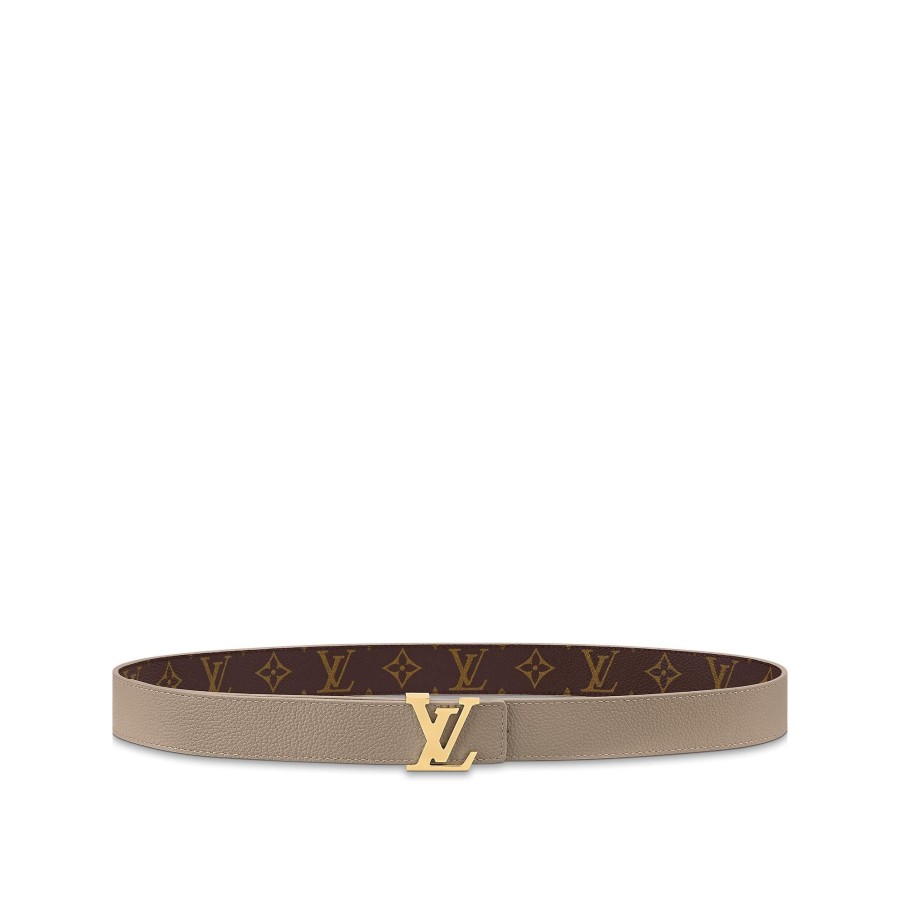 Donna Louis Vuitton Cinture | Cintura Lv Initiales 30 Mm Reversibile