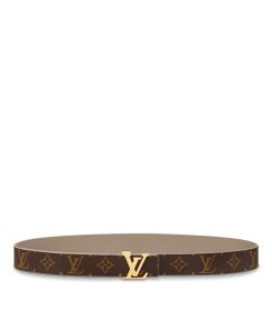 Donna Louis Vuitton Cinture | Cintura Lv Initiales 30 Mm Reversibile