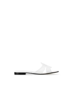 Donna Louis Vuitton Mule E Slider | Mule Bassa Lv Isola Bianco