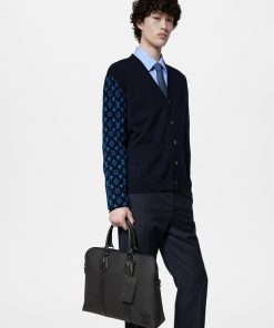 Uomo Louis Vuitton Selezione Di Borse In Pelle | Valigetta Takeoff