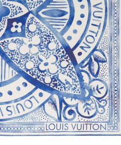 Donna Louis Vuitton Foulard In Seta E Bandeaux | Foulard Graphic Tile Mosaic 70