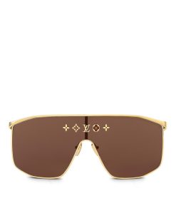 Donna Louis Vuitton Occhiali Da Sole | Occhiali Da Sole Lv Golden Mask