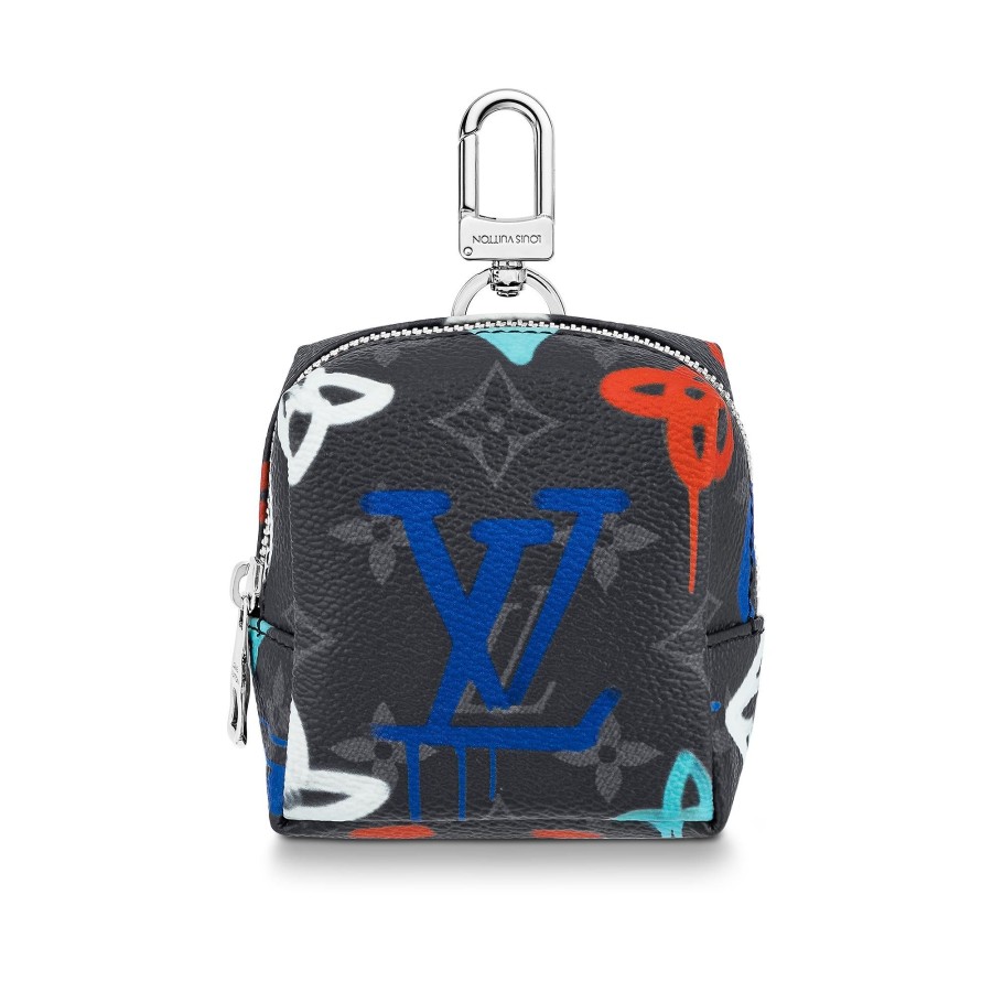 Uomo Louis Vuitton Portachiavi E Charms Per Borse | Charm Per Borse E Portachiavi Squared Pouch