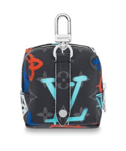 Uomo Louis Vuitton Portachiavi E Charms Per Borse | Charm Per Borse E Portachiavi Squared Pouch