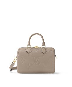 Donna Louis Vuitton Selezione Di Borse In Pelle | Speedy Bandouliere 25 Grigio Tortora