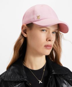 Donna Louis Vuitton Cappelli E Guanti | Cappello Lv Iconic Rose Clair